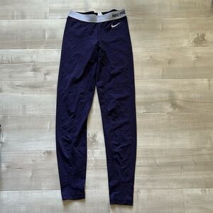 Nike Pro tight. Size Small. Purple.
